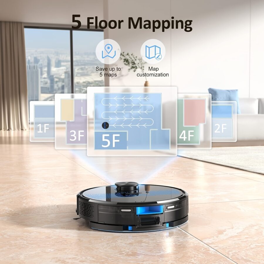Lubluelu SL60D Robot Vacuum Cleaner – Mega Shope